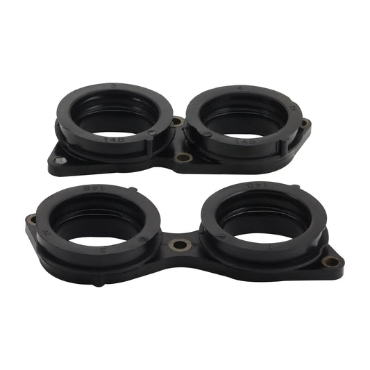 GOOFIT Motorcycle Carburetors Adapter Inlet Pipe Comp Replacement for YZF R1 R1 2009-2014 14B-13595-00 14B-13596-00