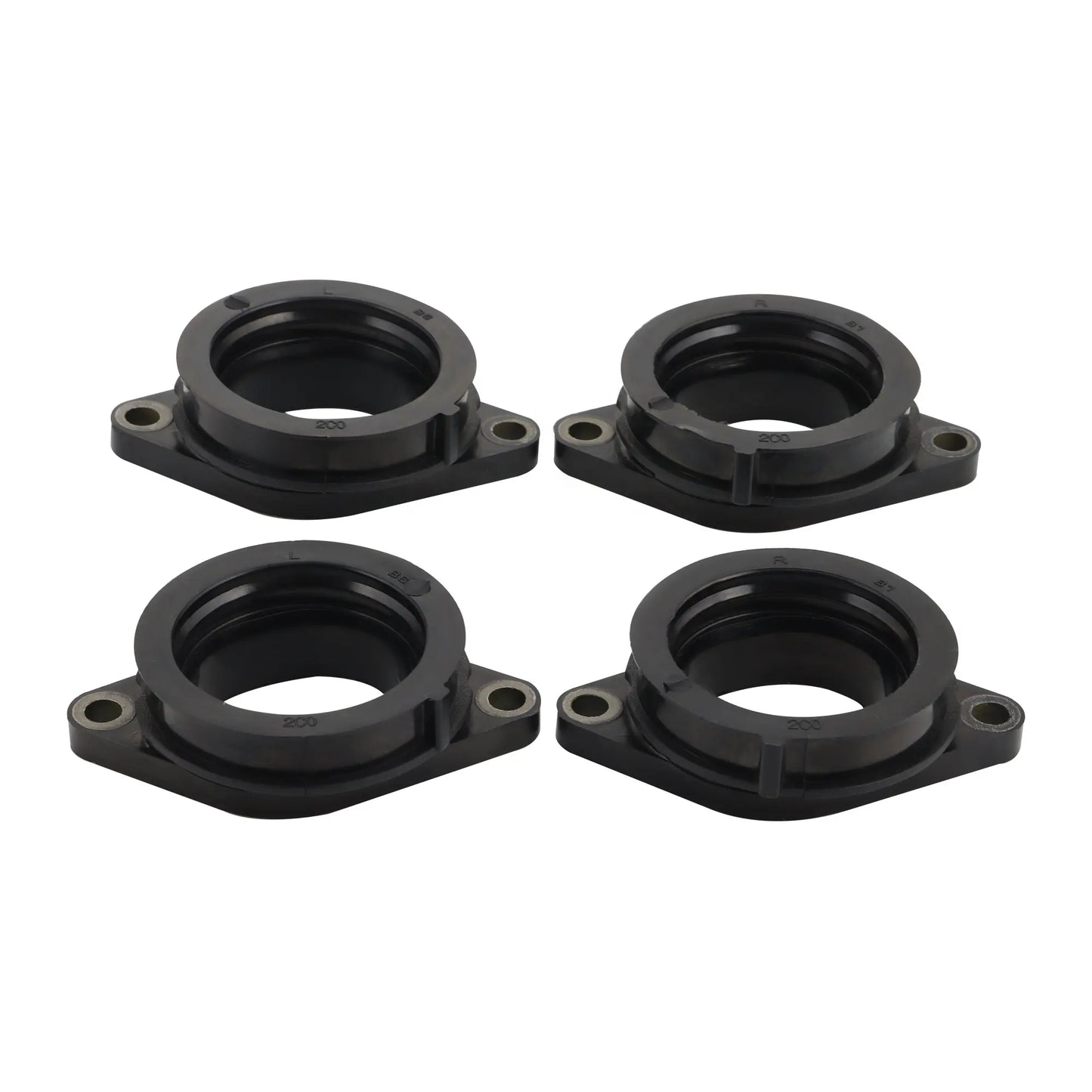 GOOFIT Intake Manifold Pipe Replacement for 2C0-13586-00 2C0-13596-00 YZF R6 YZF600 R6 2006-2017