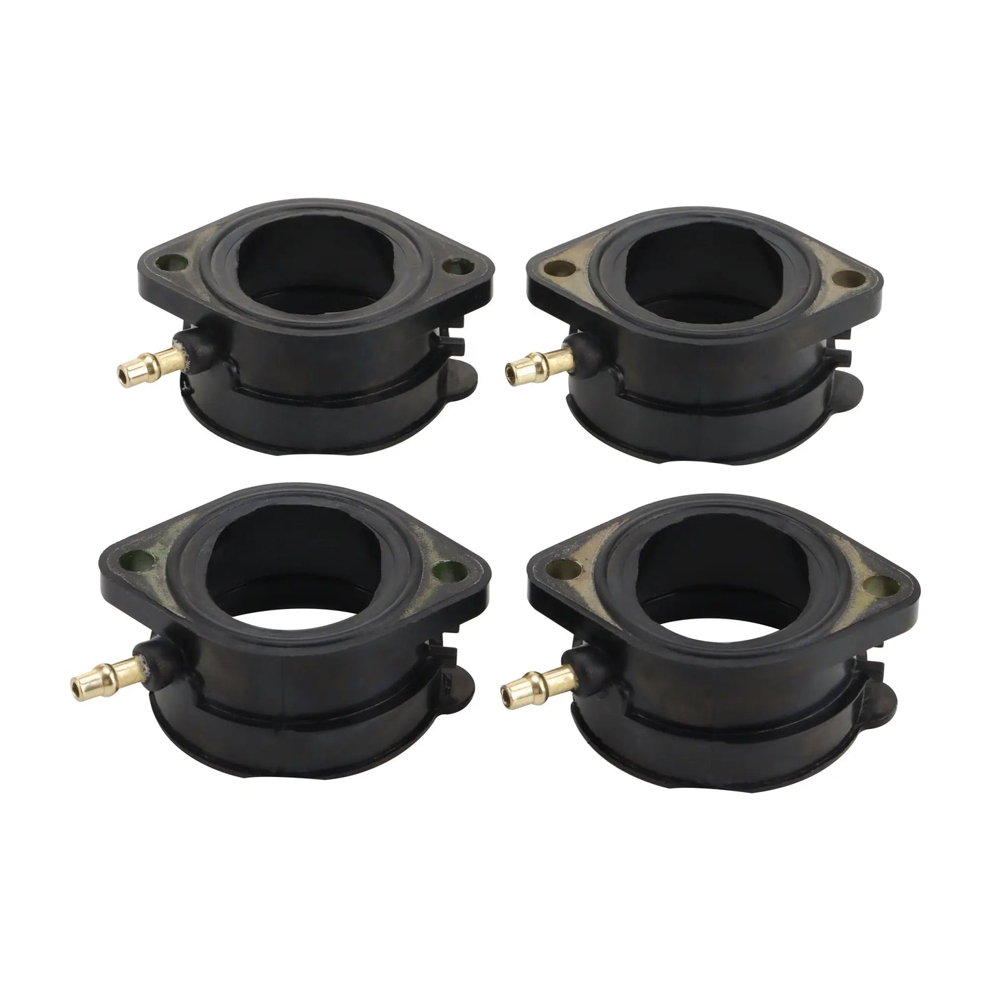 GOOFIT Motorcycle Carburetor Interface Inlet Pipe Intake Manifold Carb Boot Replacement for Kawasaki ZX1100 ZZ-R1100 ZZR1200