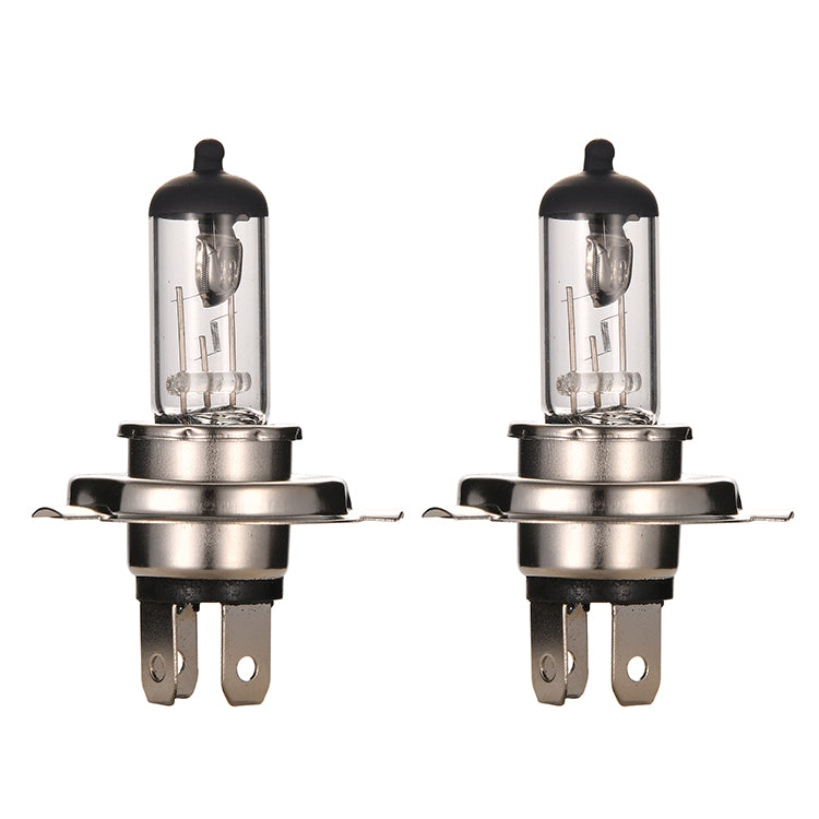 GOOFIT 12V 35W Motorcycle Bright Halogen Headlight Bulb Replacement for Scooter ATV Bike （2 pcs/ set）