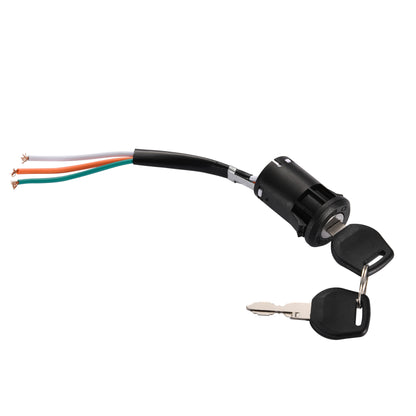 GOOFIT Key Ignition Switch 3 wires Replacement For Motorcycles Dirtbike ATV Quad Go Kart