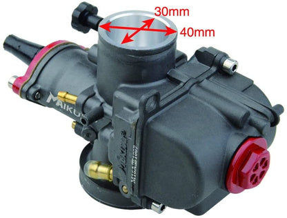 GOOFIT Replacement For 30mm Gasoline Carb Carburetor Motor for UTV PWK30 Motorcycle Pit Bike ATV