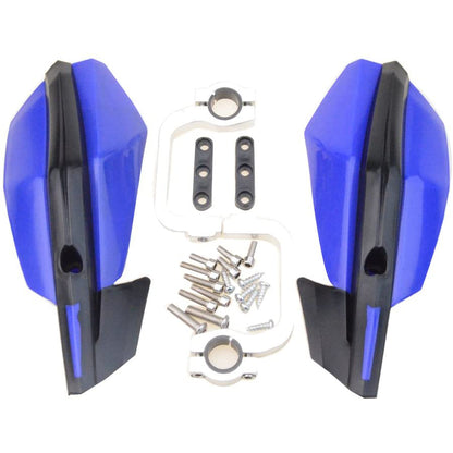 GOOFIT 7/8" 22MM Handguard Motocross Handlebar Hand Brush Guards Protector for Motocross Dirt Bike ATV Off Road Blue