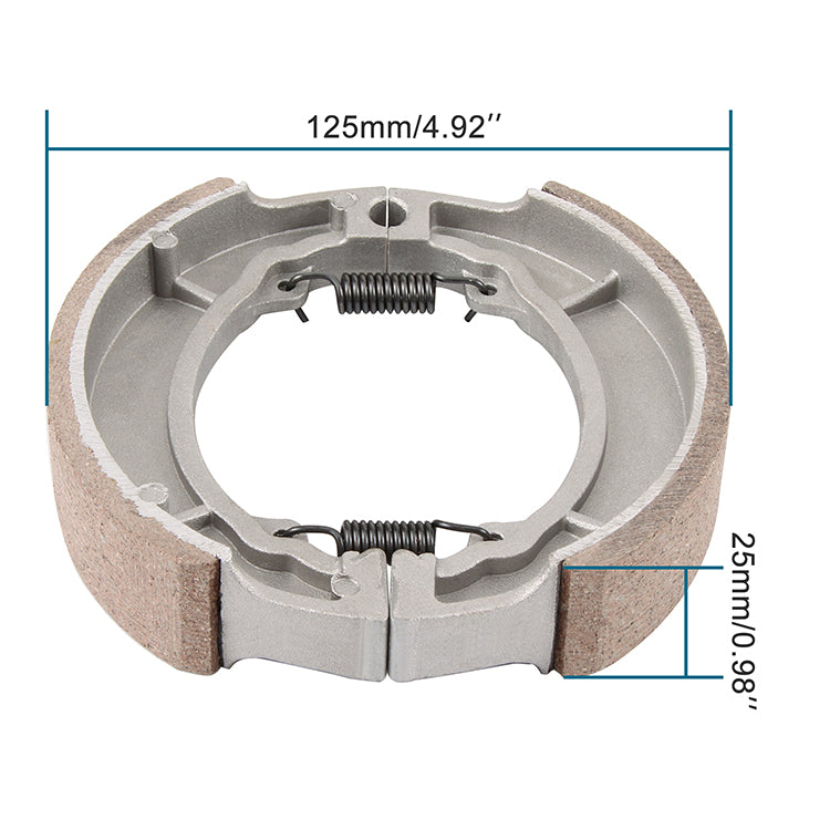 GOOFIT Brake Shoe Drum Replacement For Roketa Sunl Jonway Taotao 50cc110cc 125cc150cc 250cc ATV Scooter