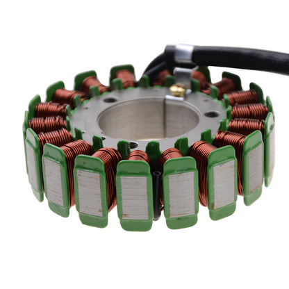 GOOFIT 18 Coil 3 Wire Magneto Stator Coil Ignition Generator Replacement For  FZ6 2004-2009