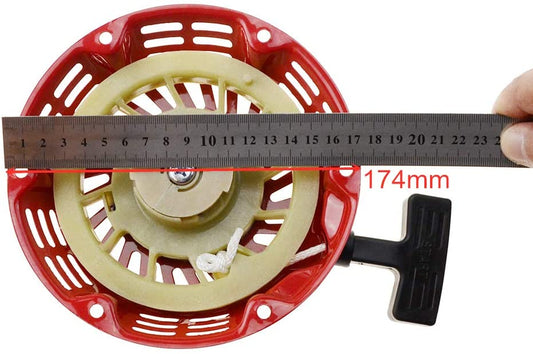 GOOFIT Kick Starters Recoil Starter Pull Start Kickstarters Recoil Pull Starter Replacement For GX120 GX160 GX200 168F 5.5HP 6.5