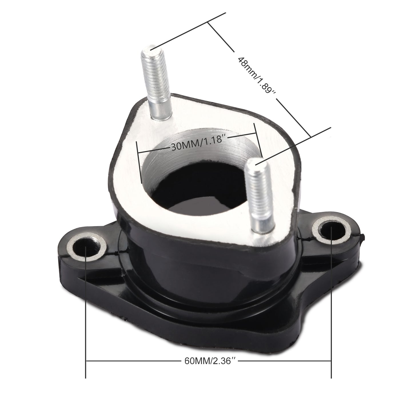 GOOFIT 30mm Intake Manifold Pipe High quality and performance for 200cc 250cc ATV 30mm Intake Manifold Pipe