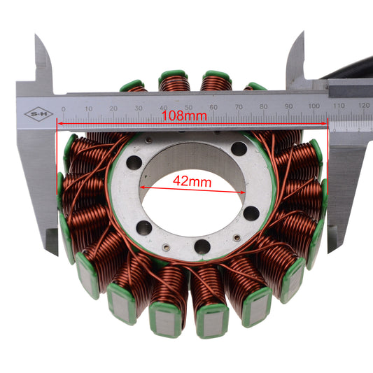 GOOFIT 18 Coil 4 Magneto Stator Coil Ignition Generator Replacement For X2 700 800 RZR 800 EFI Ranger XP 4011982 4014034 4011399
