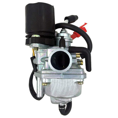 GOOFIT PZ19 Carburetor Replacement For 2 Stroke 50cc 90cc 110cc Jog Adly Eton Beamer Dino ATV Scooter with Electric Choke