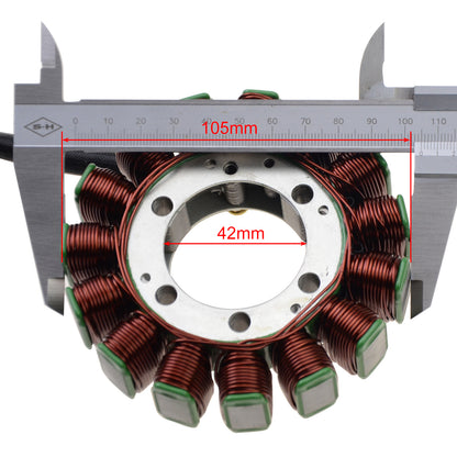 GOOFIT Motorcycle Magneto Stator Coil Replacement for Aprilia RSV4 1000 Factory Tuono RF RR 2D000049
