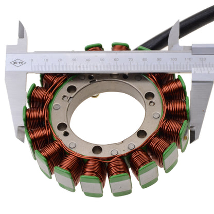 GOOFIT 18 Coil 5 Wire Magneto Stator Coil Ignition Generator Replacement For TDM850 1996-2001