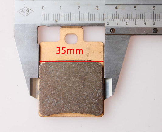 GOOFIT Brake Pads One Pair Replacement For 50cc 70cc 90cc 110cc 125cc 150cc 200cc 250cc ATV Dirt Bike Four Wheeler Pit Bike Trail Bike