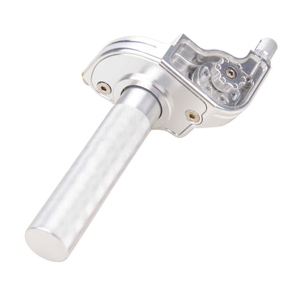 GOOFIT CNC Aluminum 7/8'' Handlebar Grips Throttle Tube Sleeve Twist Clamp Replacement For Dirt Bike Motorcycle Sport Motocross Scooters