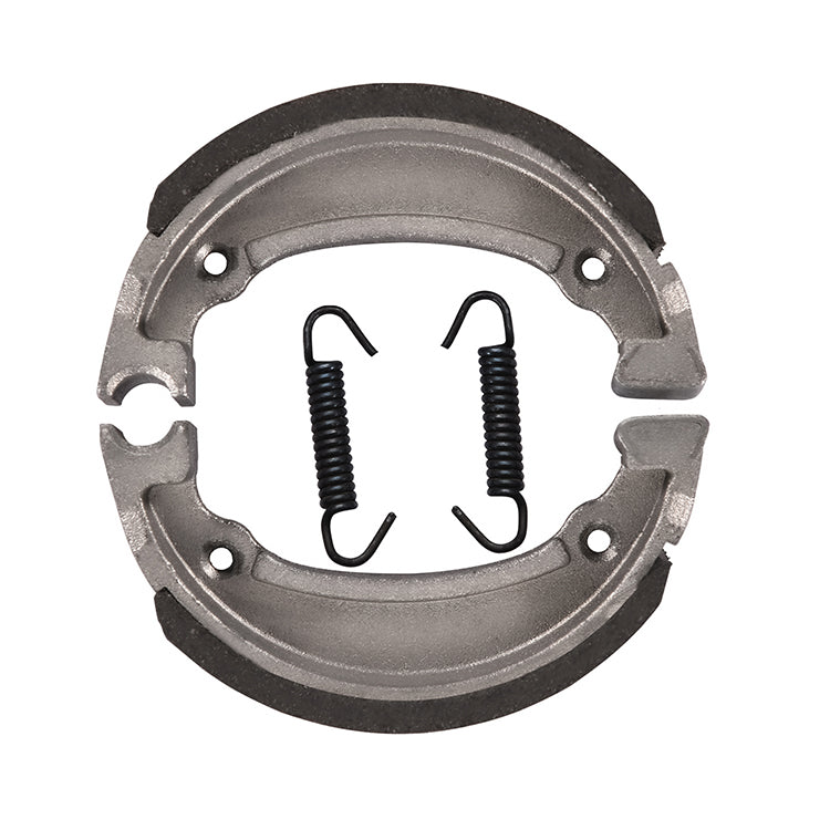GOOFIT Motorcycle Rear Drum Brake Shoe Replacement For 50cc 70cc ATV Engine Based Scooter