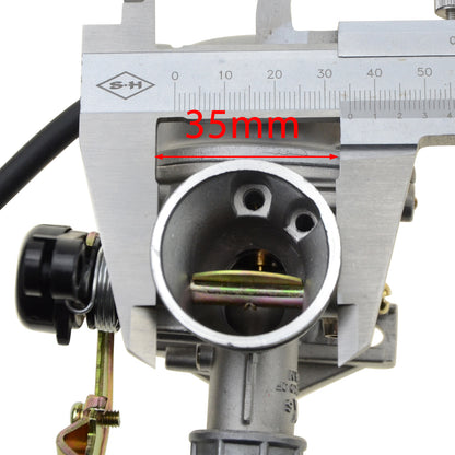 GOOFIT 19mm Carburetor With Oil Filter Gaskets Replacement For 90cc 110cc 125cc ATV Dirt Bike Go Kart
