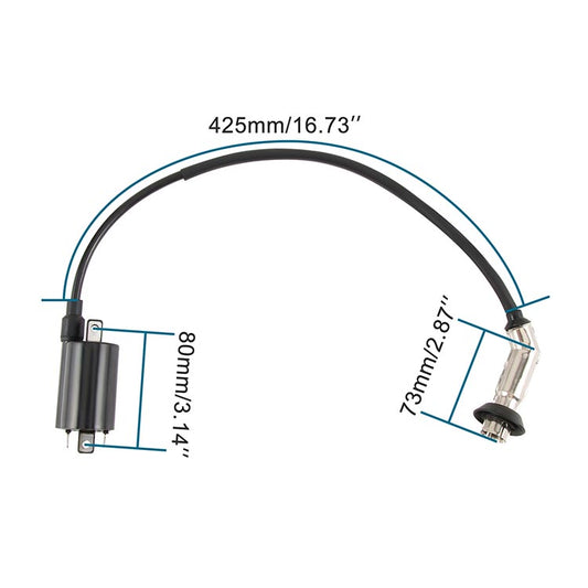 GOOFIT Ignition Coil Replacement For Manco Talon 257cc 260cc 300cc Roketa MC 250-B FS300 ATV Dirt Bike