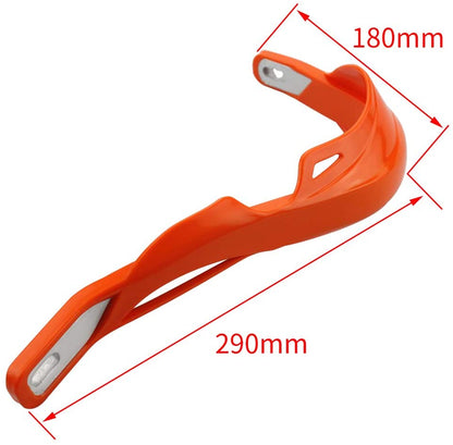 GOOFIT 7/8" Aluminium Alloy Handlebar Hand Brush Guards Protector Handguards Assy Replacement For Motocross Motorcycle Off-road Pit Dirt Bike ATV Red