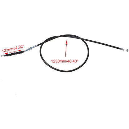 GOOFIT 48.43" Clutch Cable Replacement for 200cc 250cc Water-cooled ATV Dirt Bike Pit Bike Motorcycle