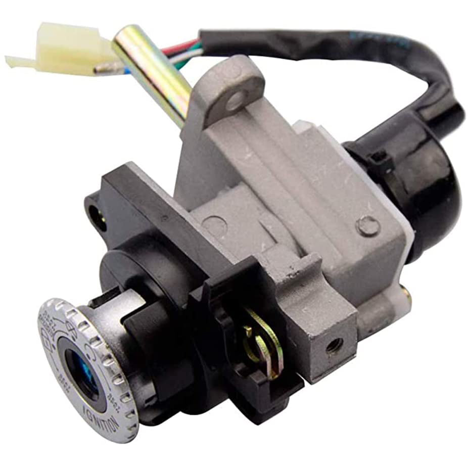 GOOFIT Start Key Ignition Switch Assy 4 Wire Replacement For 50cc 70cc 90cc 110cc 125cc 150cc Scooter Motorcycle