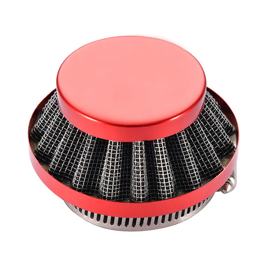GOOFIT 44mm Red Air Filter for 2 Stroke 47cc 49cc ATV Pocket Bike Mini Quad