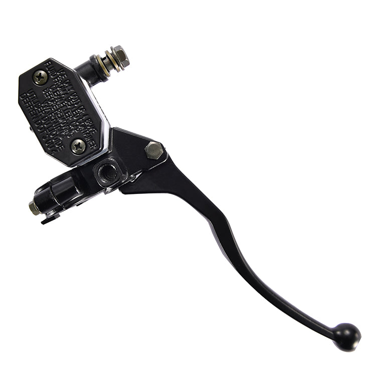GOOFIT 22mm Right Front Brake Master Cylinder Lever Black Replacement For GS125 GN125 GN250 GS250