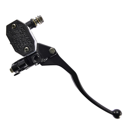 GOOFIT 22mm Right Front Brake Master Cylinder Lever Black Replacement For GS125 GN125 GN250 GS250