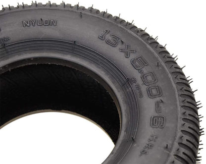 GOOFIT 13x5.00-6 Mini Motorcycle Rubber Pneu Pneumatic Tubeless Tires Replacement For Golf Buggy Chinese  Go kart Lawnmowers Tyres