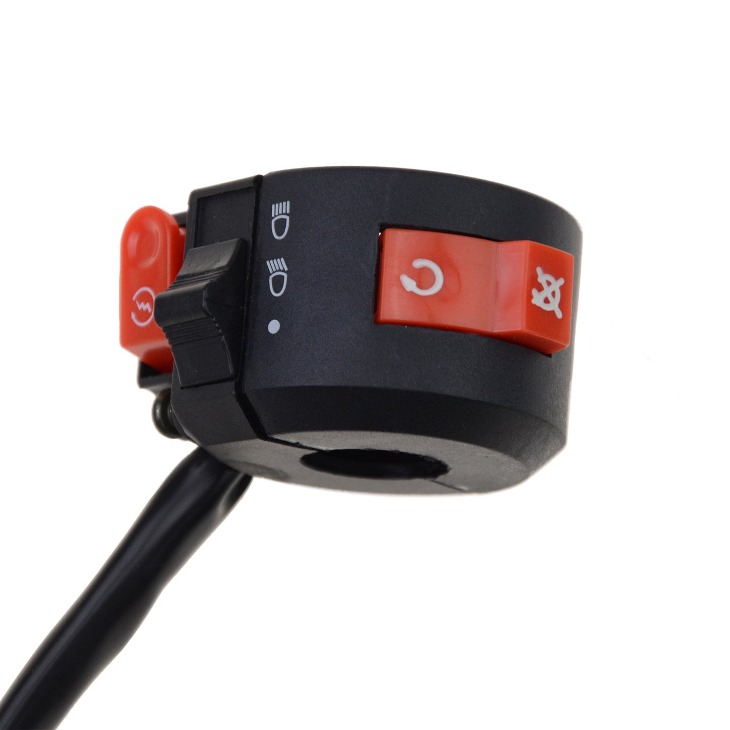 GOOFIT 7/8" 22mm Handlebar 3 Function Right Start Switch Replacement for 50cc 70cc 90cc 110cc 125cc ATV Quad Pit Bike Buggy Go Kart