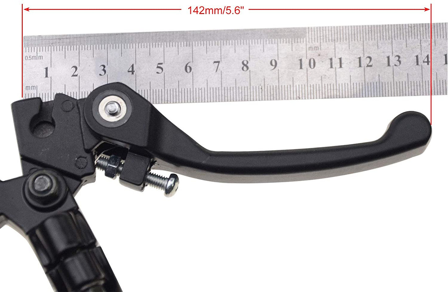 GOOFIT 22mm 7/8" Handlebar Clutch Lever Brake Levers Folding Hand Controls Pack of 2 Replacement for Dirt Pit Bike 110cc 125cc