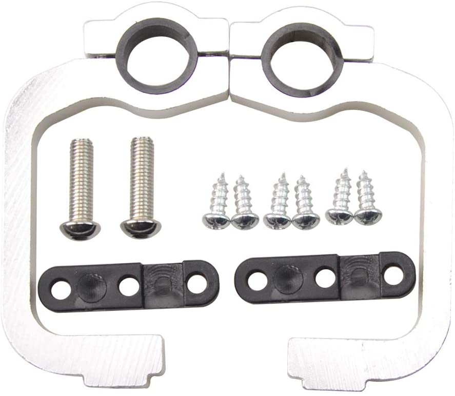 GOOFIT 7/8" 22MM Motocross Handlebar Hand Brush Guards Protector for Motocross Dirt Bike ATV Off Road Black