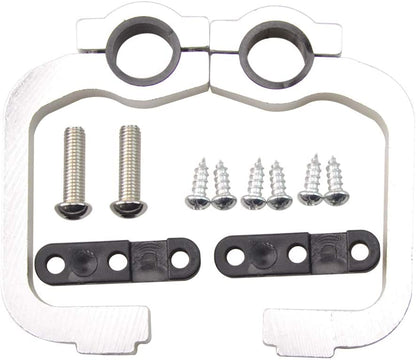 GOOFIT 7/8" 22MM Motocross Handlebar Hand Brush Guards Protector for Motocross Dirt Bike ATV Off Road Black