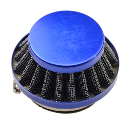 GOOFIT 44mm Blue Air Filter for 2 Stroke 47cc 49cc ATV Pocket Bike Mini Quad