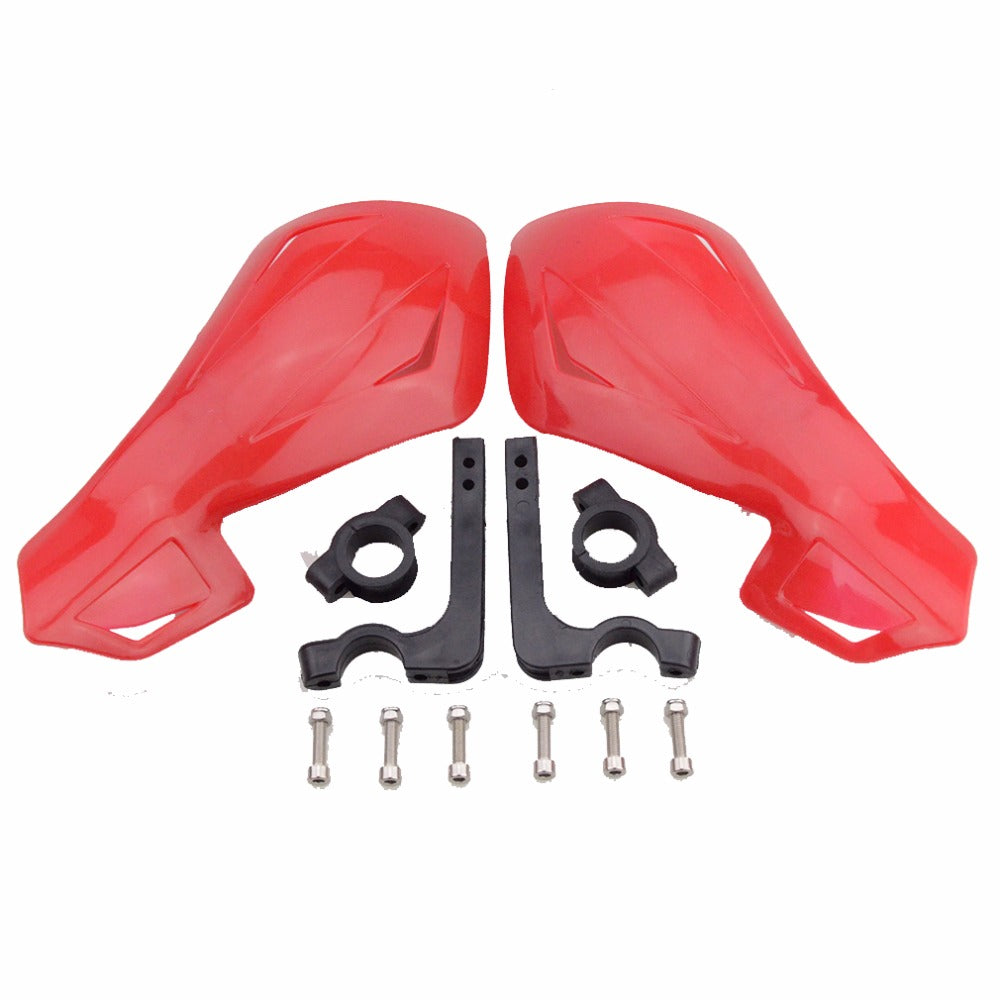 GOOFIT motorcycle Universal 7/8" Handlebar personality Grip Protector Dirtbike ATV Motorcycle Bar Hand Guards Handguard arm guard