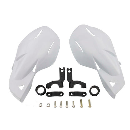 GOOFIT 7/8" Handlebar Hand Brush Guards Protector Handguards Assy Replacement For Motocross Motorcycle Off-road Pit Dirt Bike ATV White