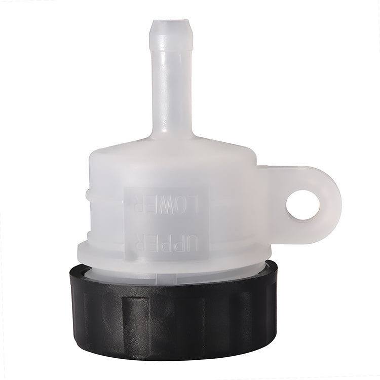 GOOFIT Plastic Universal Rear Brake Fluid Reservoir Oil Cup Replacement for 50cc 90cc 110cc 125cc Motorcycle ATV Dirt Pit Bike