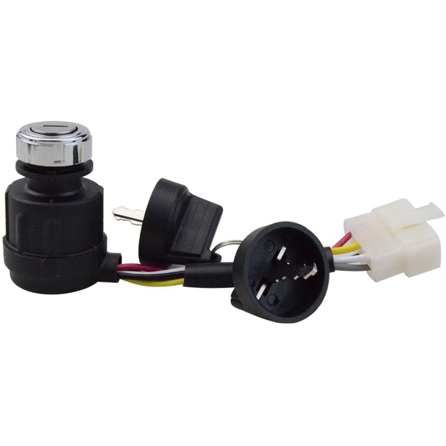 GOOFIT 5 wire Ignition Key Switch with Cap Replacement For 50cc 70cc 90cc 110cc 125cc 150cc ATV Go kart