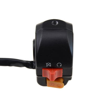 GOOFIT 7/8" Right Handlebar Mount Headlight Switch Button with Ignition Switch Replacement for Motorcycles Electric Bike ATVs Scooters and Snowmobiles
