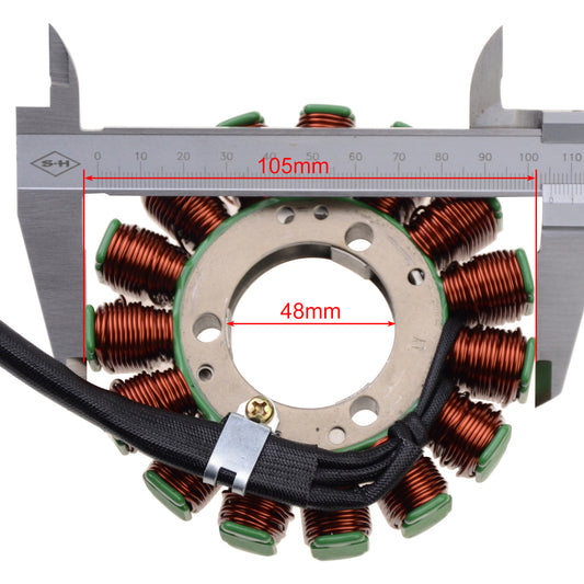 GOOFIT Motorcycle Magneto Stator Coil Replacement for  GSXR1000 3140141G00 3140141G10 31401-41G00 31401-41G10