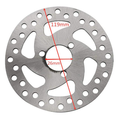 GOOFIT Disc Brake Plate Replacement For 47cc 49cc 2 stroke Pocket Bike