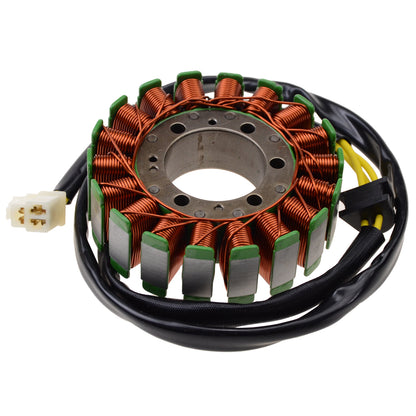 GOOFIT 18 Coil 3 Wire Magneto Stator Coil Ignition Generator Replacement For 996