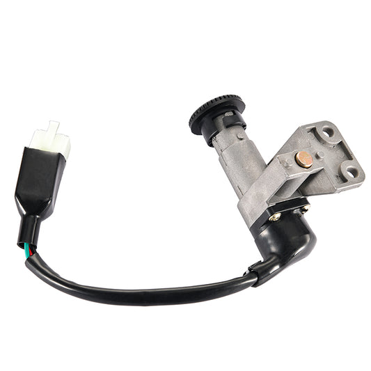 GOOFIT Ignition Switch Key Assembly Replacement for GY6 49cc 50cc Chinese Moped Scooter Jonway 50QT-21