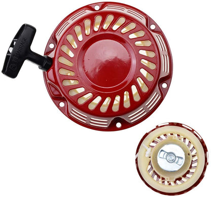 GOOFIT Pull Start Starter Recoil Coil Pully Parts Replacement for GX120 GX160 GX168 GX200 5.5hp 6.5hp Generator Parts