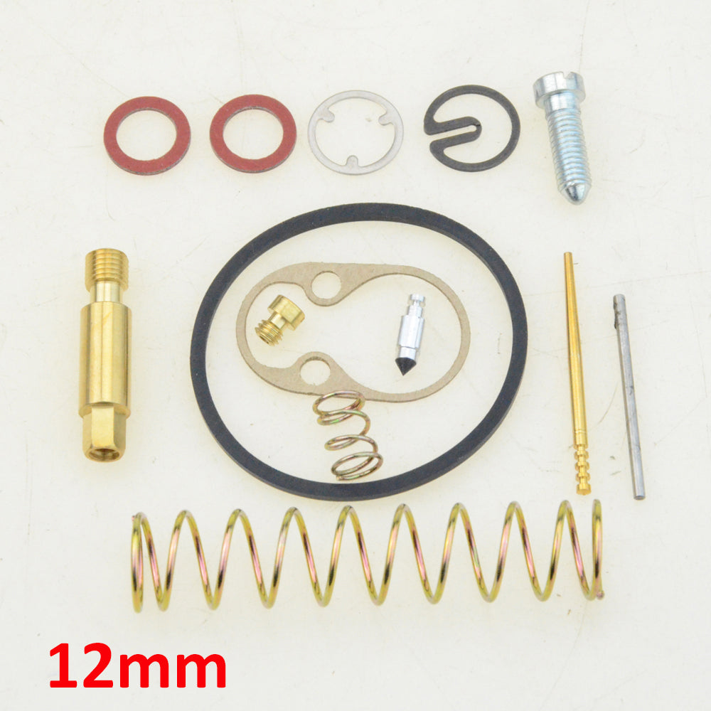GOOFIT 12mm Carburetor Repair Gasket Kits Carburettor Carb Puch Maxi Sport Luxe Newport E50 Magnum MK Cobra Murray Sears Free Spirit J.C. Penney Pinto