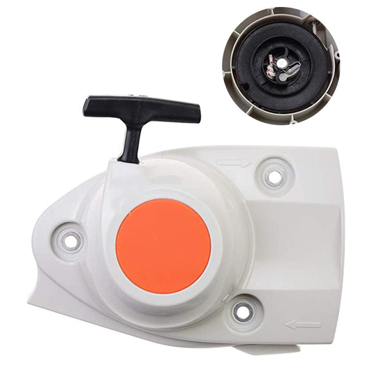 GOOFIT Recoil Starter Pull Handle Start Replacement for 4238 0300 190 0301STIHL TS410Z TS420 TS480i TS510i Concrete cutting saw