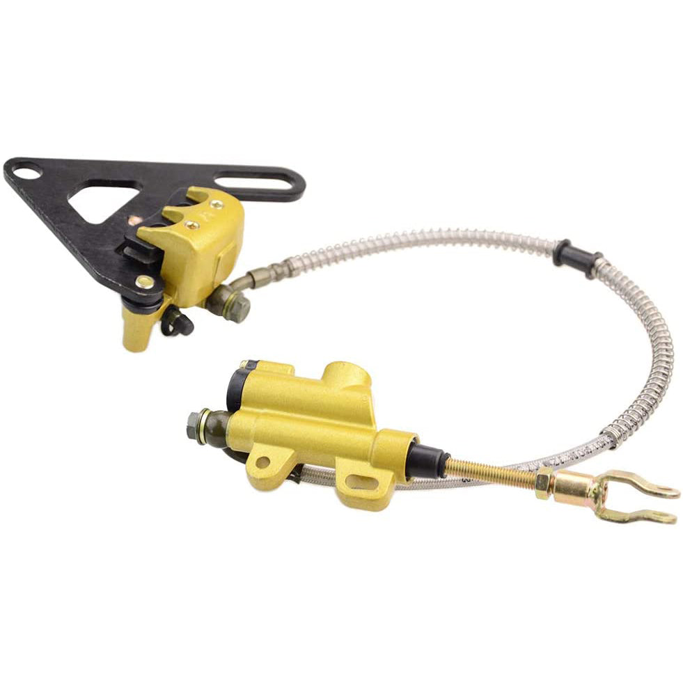 GOOFIT Foot Brake Assembly Replacement For 110cc 125cc Apollo Dirt Bike ATV Quad