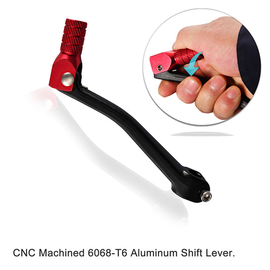 GOOFIT CNC Forged Alloy Folding Shift Lever for Dirt Bike