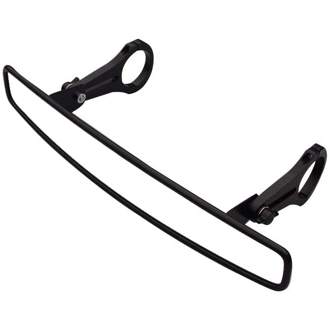 GOOFIT 15" Wide Rear View Center Mirror Convex Design with 1.75" Clamp Rubber Gasket Replacement For UTV Ranger RZR 570 800 900 1000 XP ATV