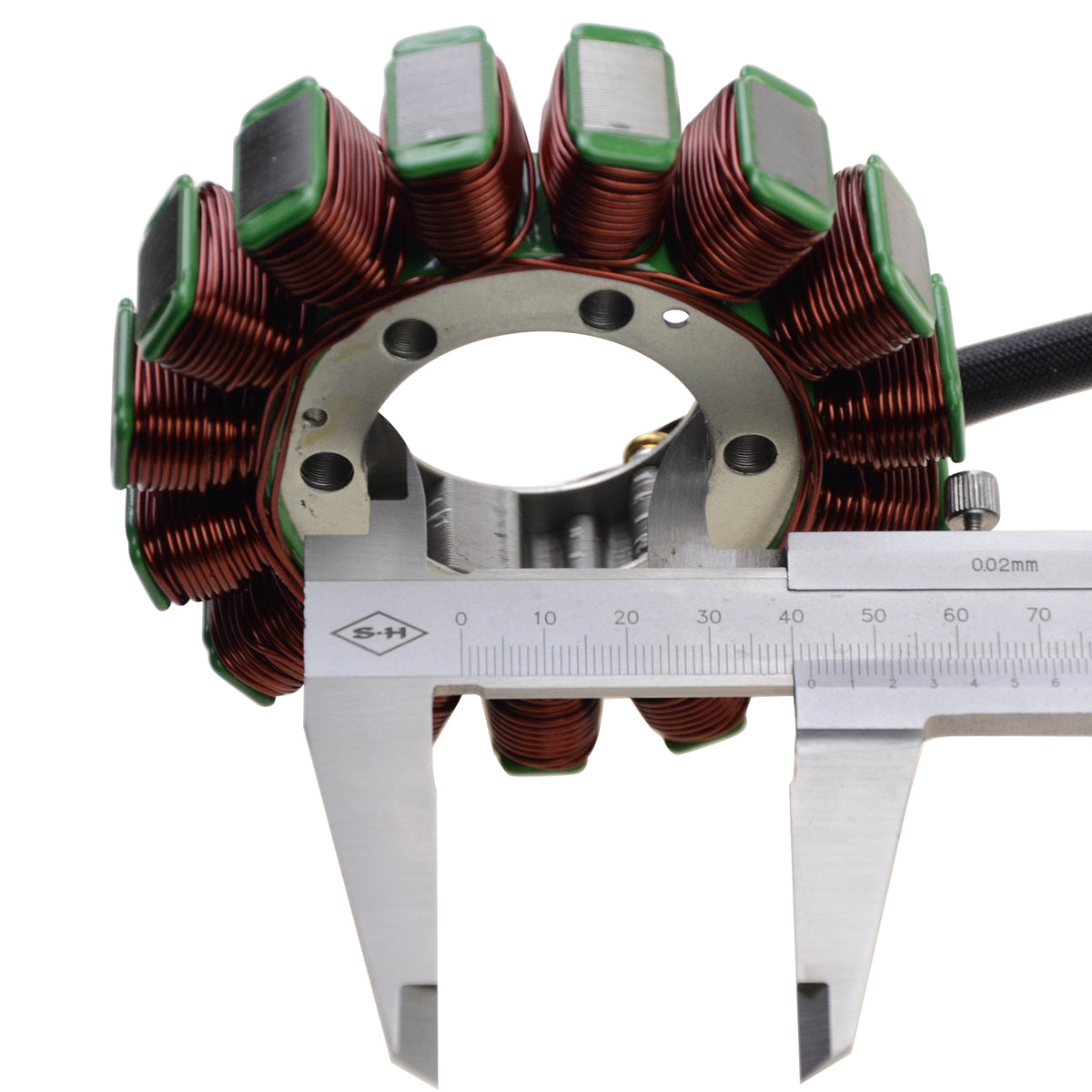 GOOFIT Motorcycle Magneto Stator Coil Replacement for Aprilia RSV4 1000 Factory Tuono RF RR 2D000049