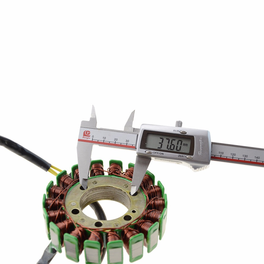 GOOFIT DC-Magneto Stator 18-Coil Magneto Coil Replacement for CN250 CH250 CF250cc Water-Cooled ATV Dirt Bike Motorcycle