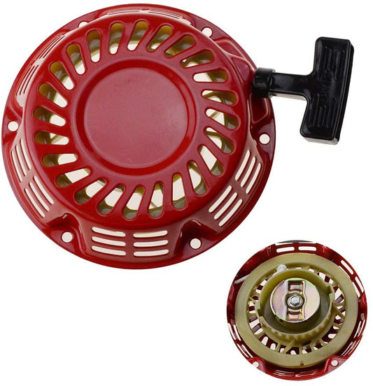 GOOFIT Aluminum Alloy Pull Starter 1 piece for 168F 170F Pit Bike ATV Quad Moped Scooter Bicycles Red